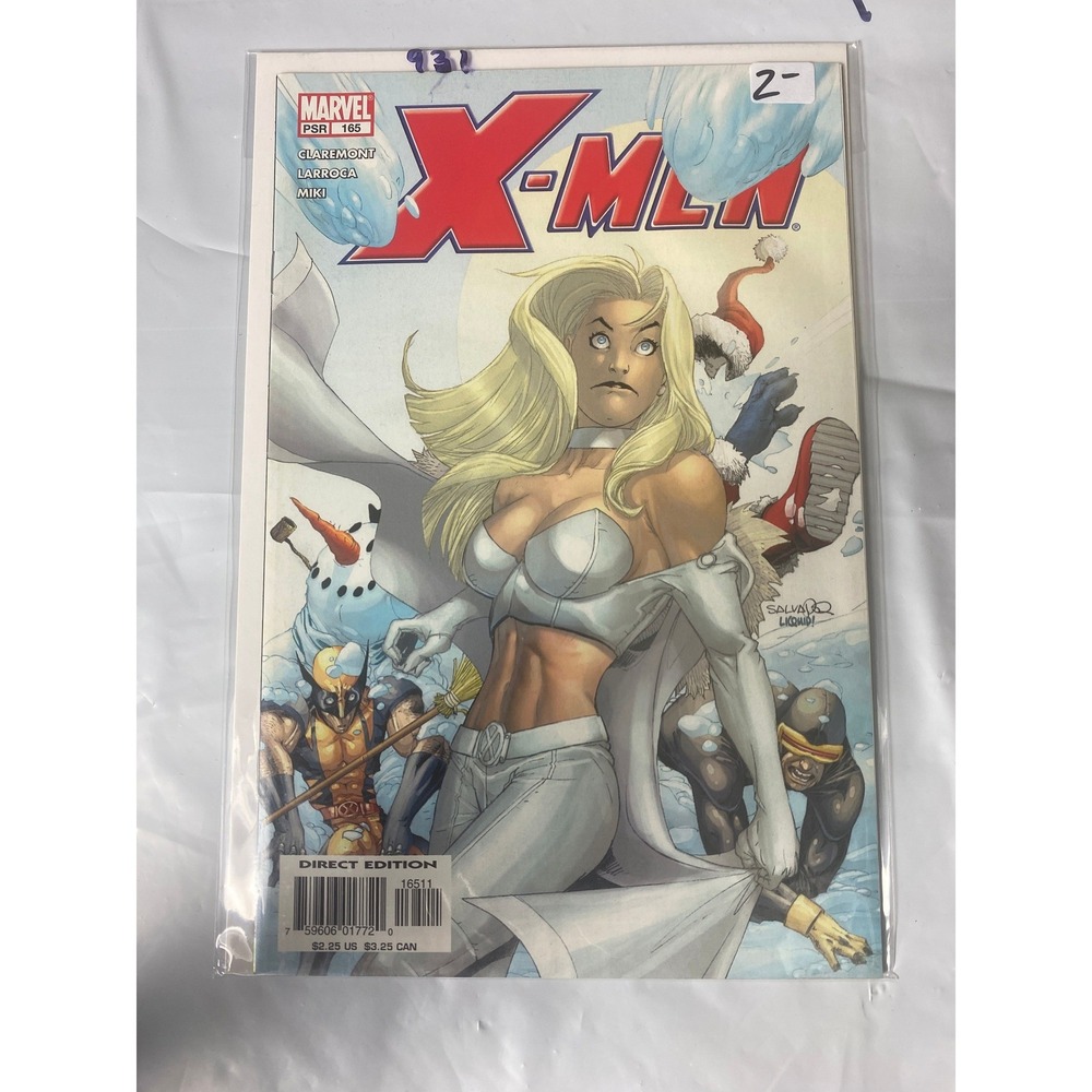 Marvel X-Men #165 2005 Chris‎ Claremont Salvador Larroca Emma Frost Wolverine